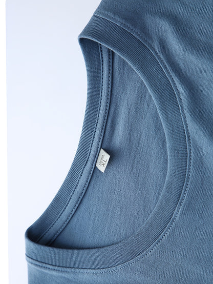 3 Pezzi Magliette Uomo Manica Lunga 100% Cotone, Versatili ed Eleganti per Primavera/Autunno Abbigliamento Autunnale Outfit Quotidiano T-Shirt Classico Design Minimalista Stoffa Traspirante Cuciture Resistenti Confezione Multipla Camicie da Donna Indument