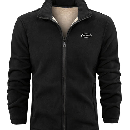 Linea Milano - Giacca Invernale Uomo con Collo Alto e Zip Completa