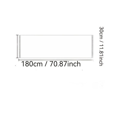1pz Sciarpa Scialle in Lana 100% a Quadri per Donne e Uomini - Modello Tartan Beige/Marrone/Tan, Morbido e Caldo per l'Inverno, Collo a Quadri Beige e Marrone, Sciarpa Unisex Casual ed Elegante per Esterno, Ufficio, Regalo di Compleanno (Lavabile a Mano)