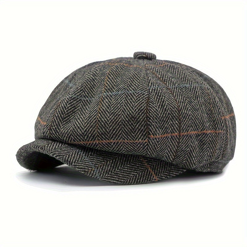 Linea - Cappello vintage britannico in lana per uomo
