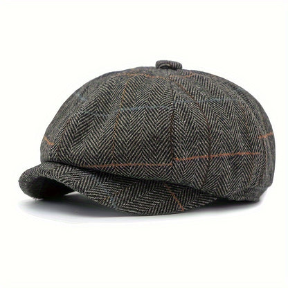 Linea - Cappello vintage britannico in lana per uomo