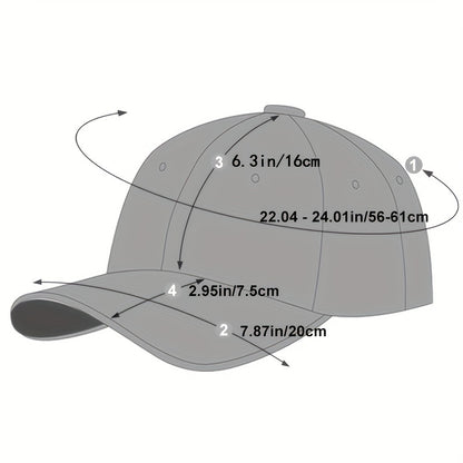 1 Cappello da baseball nero in pelle sintetica con visiera regolabile - Leggero, resistente e traspirante per attività all'aperto, viaggi, feste in spiaggia e abbigliamento casual, cappello da moda primaverile | Cappello da baseball regolabile | Equipaggi