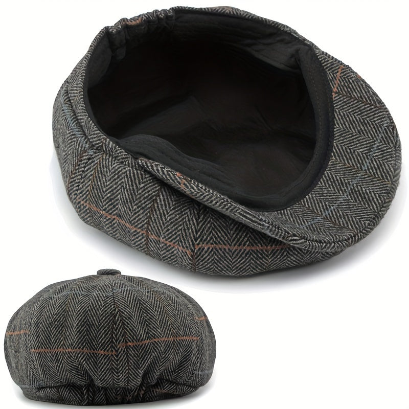 Linea - Cappello vintage britannico in lana per uomo