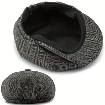 Linea - Cappello vintage britannico in lana per uomo