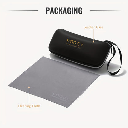 Occhiali da Sole VOGGY Retro Polarizzati con Montatura Metallica per Uomini e Donne - Perfetti per Guidare & Feste, Regali