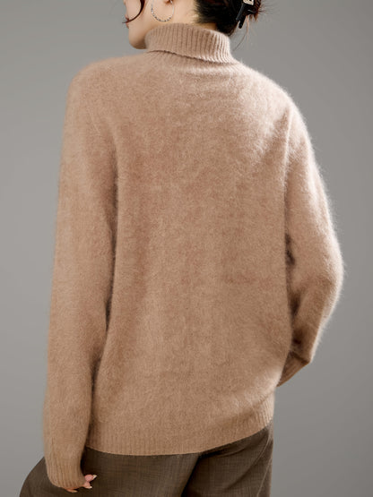 Novità Autunno e Inverno 2025: Nuovo Colletto Alto da Donna, + Lana, Sensazione di Morbida e Soffice, alla Moda, Versatile, Elegante, Spessa. Calda, Ultra-Morbida e Confortevole, Tocco Effetto Nuvola. Indispensabile per un Look Casual