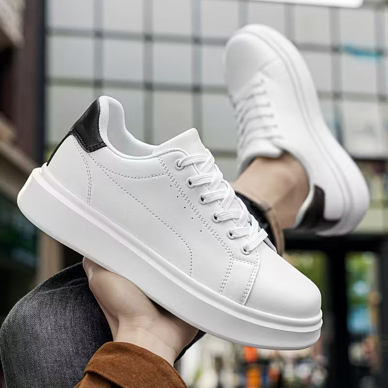 Men’s White Platform Sneakers