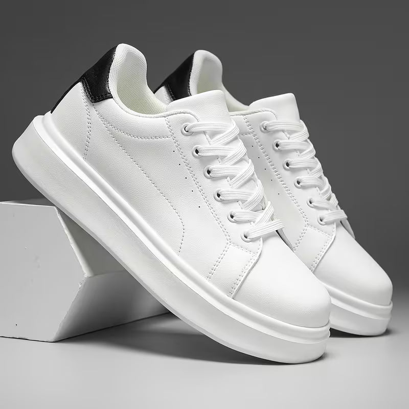 Men’s White Platform Sneakers
