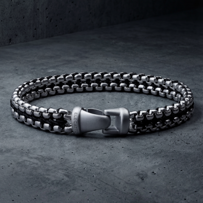 Men’s Black Steel Bracelet