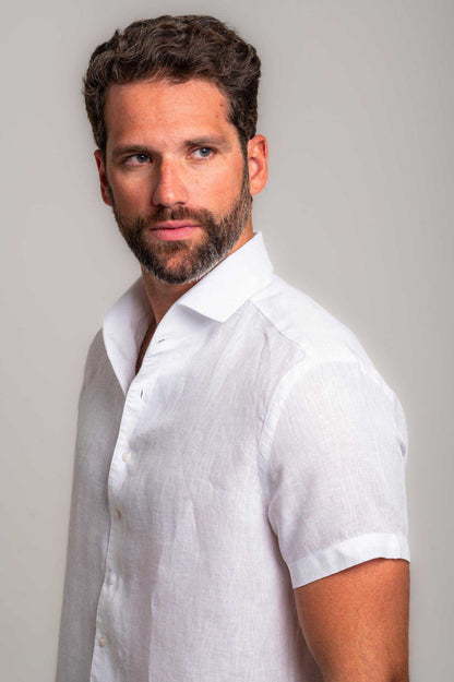 Men’s White Short Sleeve Shirt