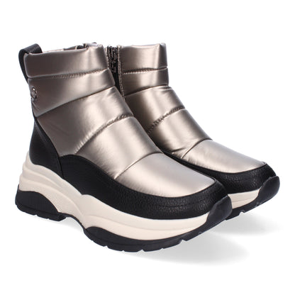 Stivaletti Piatti da Donna, Comodi ed Eleganti, Imbottiti con Chiusura a Zip Laterale