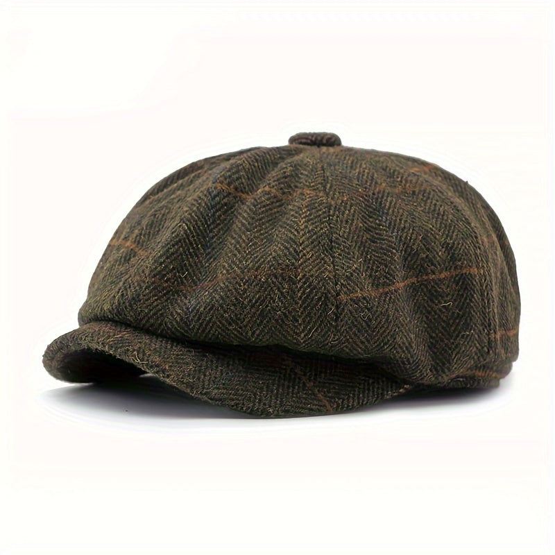 Linea - Cappello vintage britannico in lana per uomo