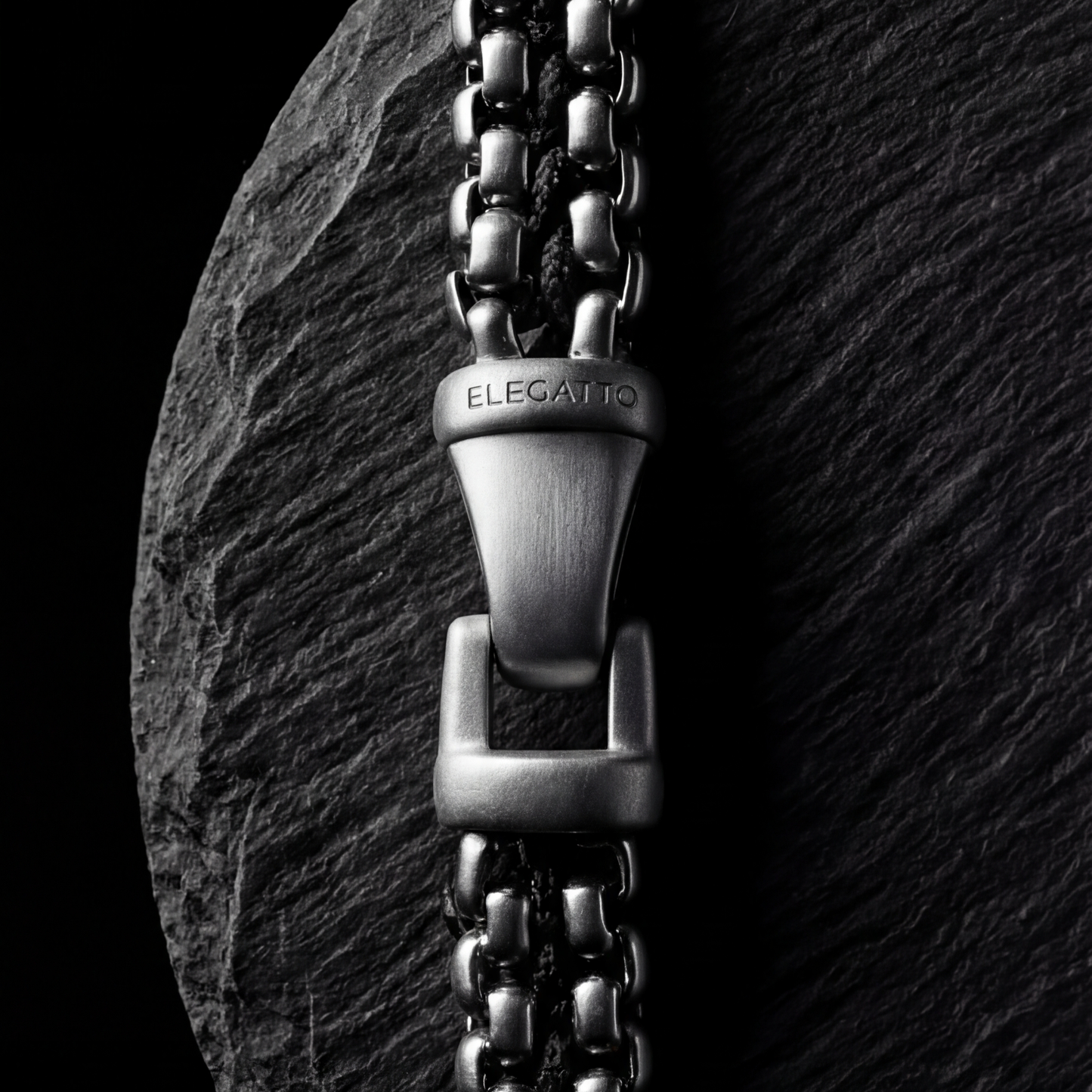 Men’s Black Steel Bracelet