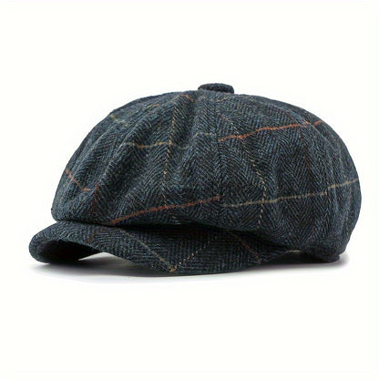 Linea - Cappello vintage britannico in lana per uomo