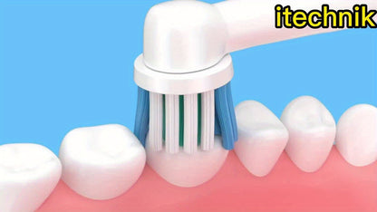 Per, Sostituzione di 16 Testine di Spazzolino Elettrico Professionale Oral B, per Oral-B 7000/Pro 1000/9600/5000/3000/8000 Adulto Bianco, 1 pezzo (16 Pack)