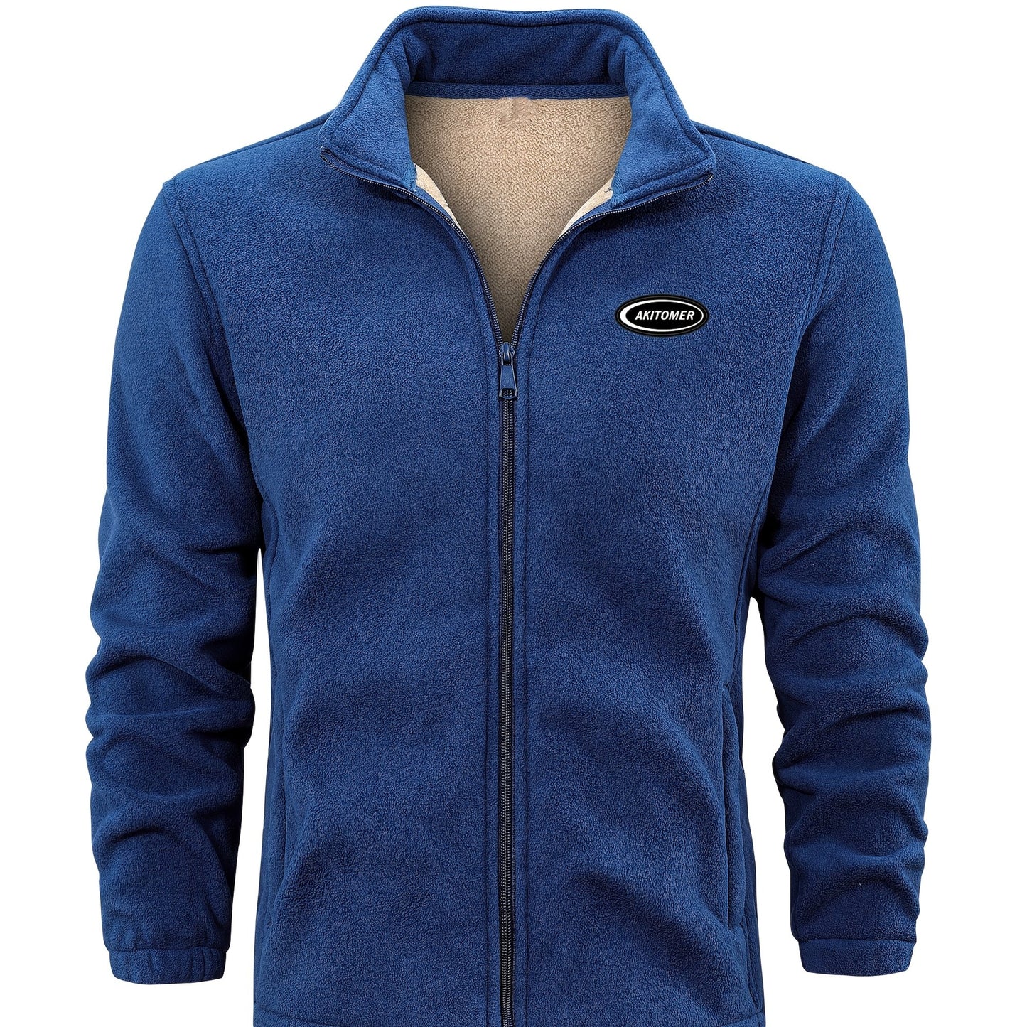 Linea Milano - Giacca Invernale Uomo con Collo Alto e Zip Completa