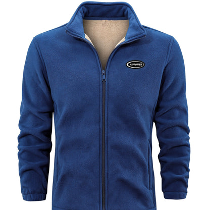 Linea Milano - Giacca Invernale Uomo con Collo Alto e Zip Completa