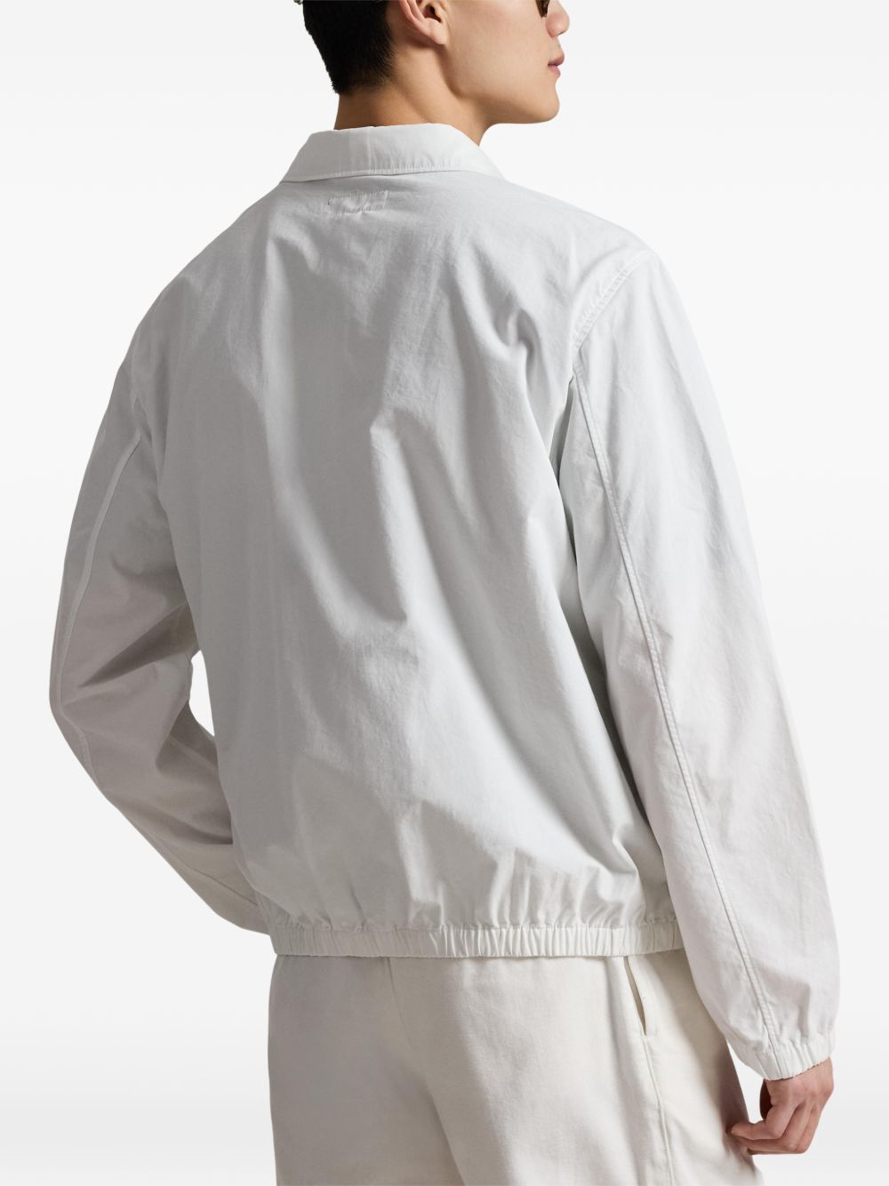 Men’s White Zip Jacket