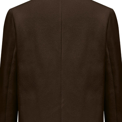 Double Breasted Lapel Overcoat, Elegant Long Sleeve Outwear For Fall & Winter, Women's Clothing
