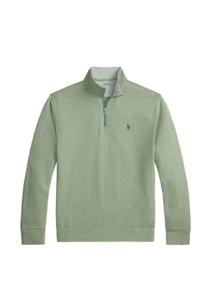 Men’s Sage Quarter-Zip Sweater
