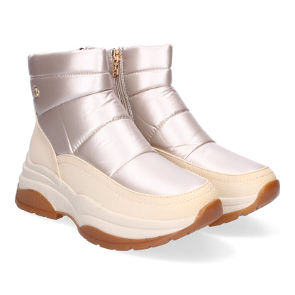 Stivaletti Piatti da Donna, Comodi ed Eleganti, Imbottiti con Chiusura a Zip Laterale