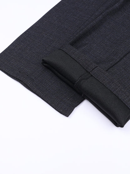 Pantaloni da uomo a tinta unita, taglia comoda, vestibilità regolare