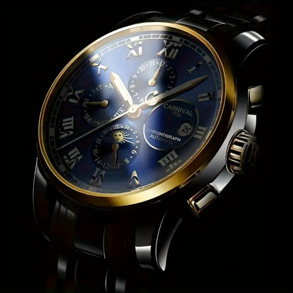 Orologio Sportivo Multifunzionale di Lusso per Uomo [I&W Carnival], Orologio Meccanico Automatico Impermeabile Casual, Regalo da Festival