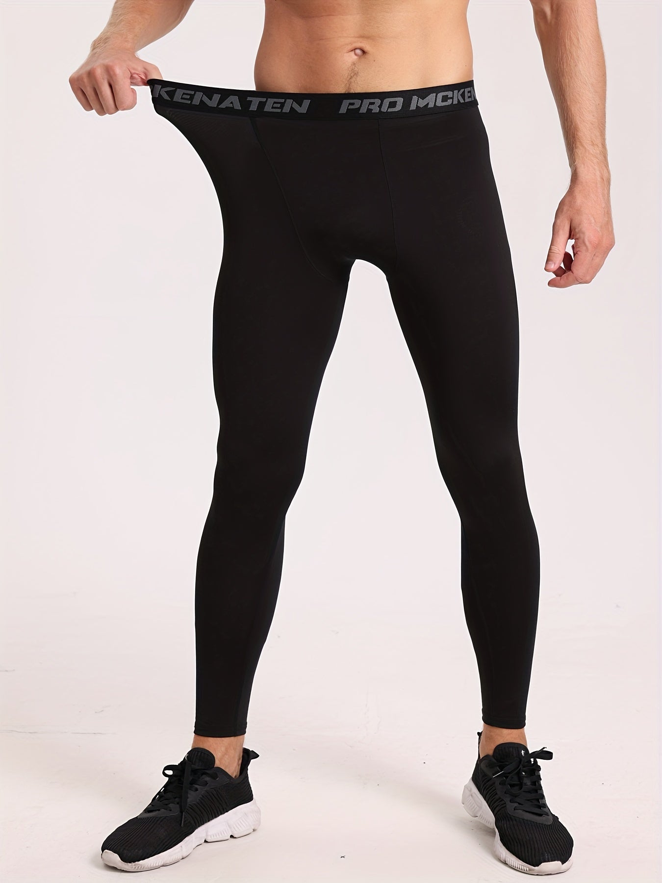 Pantaloni Termici Da Uomo, Strato Di Base In Pile A Compressione Stretta, Collant Da Corsa Per Allenamento Atletico Da Basket Da Uomo Leggings Sportivi Da Uomo Per La Palestra