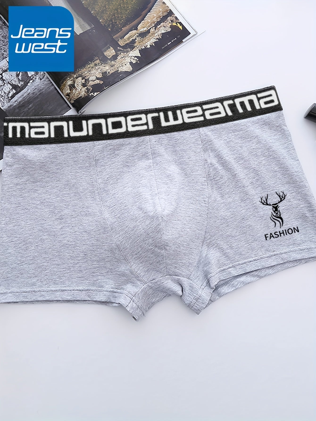 Linea Uomo+ Confezione da 8 Slip Uomo, Boxer Classici in Cotone Traspirante