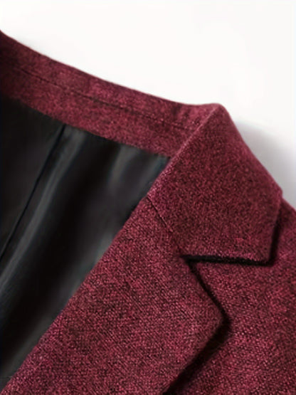 Linea Milano - Blazer casual da uomo per l'autunno/inverno