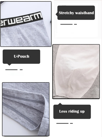Linea Uomo+ Confezione da 8 Slip Uomo, Boxer Classici in Cotone Traspirante