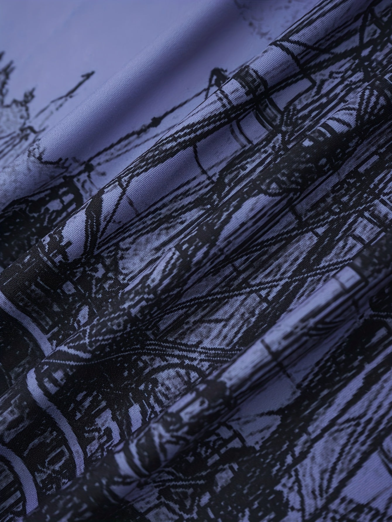 Maglietta polo a maniche lunghe con stampa di vela vintage per uomo, casual in poliestere 100% con maglia, vestibilità regolare con colletto a revers e zip, leggermente elasticizzata, 180 g/m² - Collezione autunnale