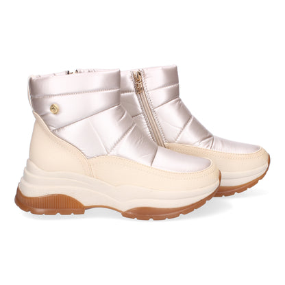 Stivaletti Piatti da Donna, Comodi ed Eleganti, Imbottiti con Chiusura a Zip Laterale