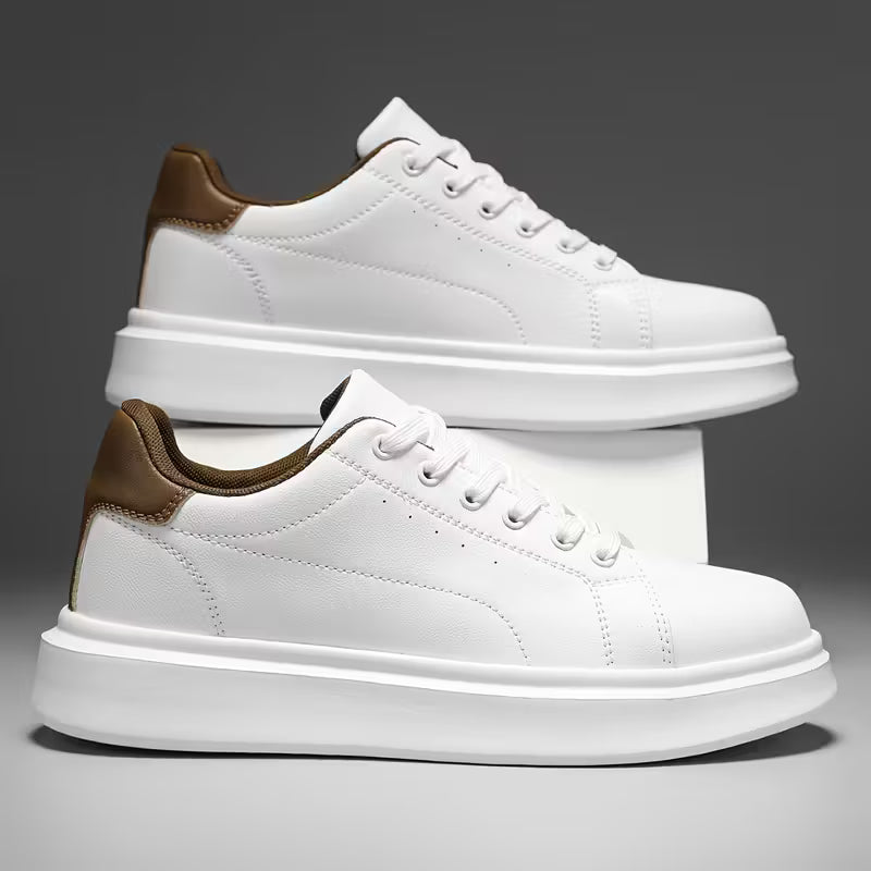Men’s White Platform Sneakers