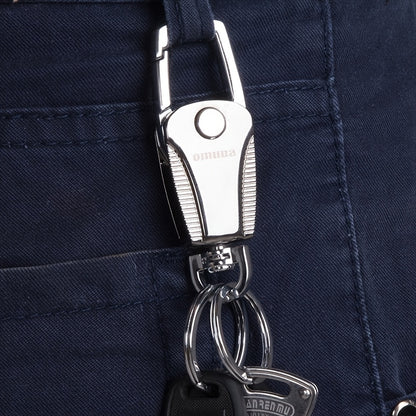 Portachiavi creativo per auto, portachiavi pieghevole Uomo Donna Vita da appendere Portachiavi in acciaio inossidabile Accessori per auto Ciondolo chiave per auto