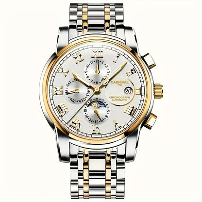 Orologio Sportivo Multifunzionale di Lusso per Uomo [I&W Carnival], Orologio Meccanico Automatico Impermeabile Casual, Regalo da Festival
