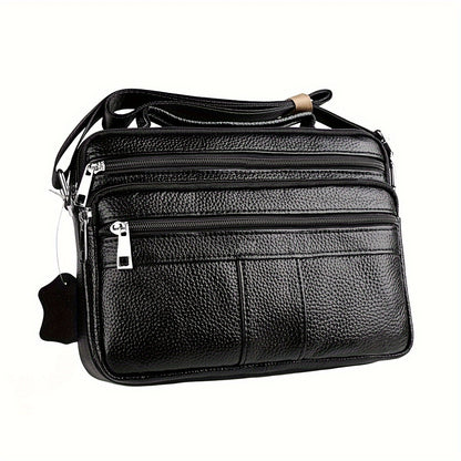 Linea Uomo+ Elegance – Borsa da lavoro da uomo in vera pelle