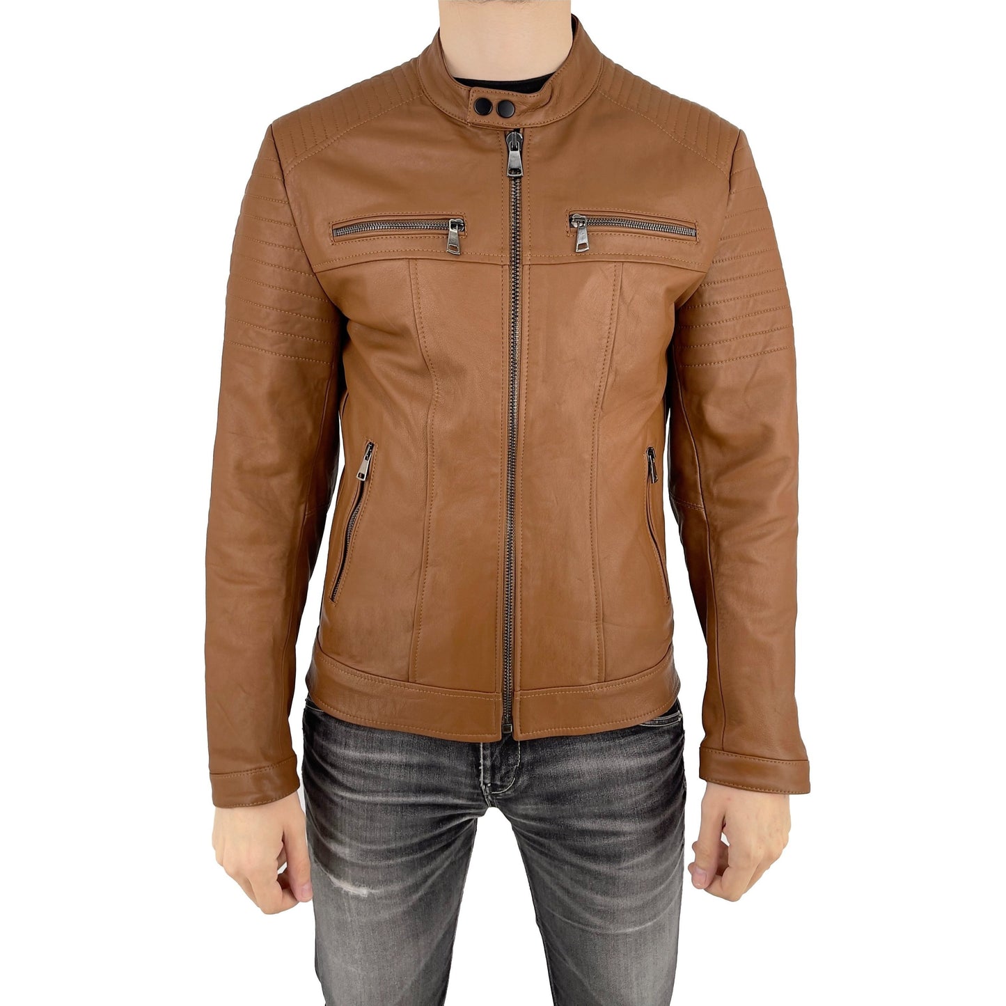 Laphilo Giacca Uomo 100% Vera Pelle (cod. 207278 )