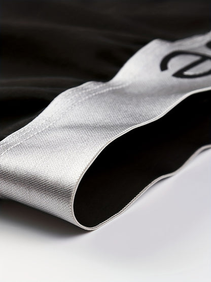 2pezzo Leggings Termici Slim-Fit da Uomo - Pantaloni Caldi Foderati in Pile per Autunno e Inverno, Tessuto Elasticizzato Comodo, Nero Solido, Perfetti per Abbigliamento Casual, Abbigliamento Invernale | Leggings Slim Fit | Vestibilità Comoda