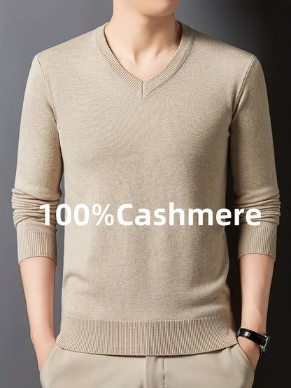 Maglione da uomo, casual e confortevole, adatto per strati di lavoro, tessuto morbido, molto caldo.