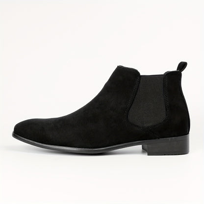 Stivaletti Chelsea da uomo Stivaletti eleganti Stivaletti casual Stivaletti alla caviglia Slip On Scarpe eleganti per campeggio all'aperto