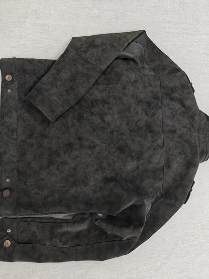 2805A# Giacca Casual Autunno-Inverno con Collo Alto per Giovani Uomini, Stile Workwear