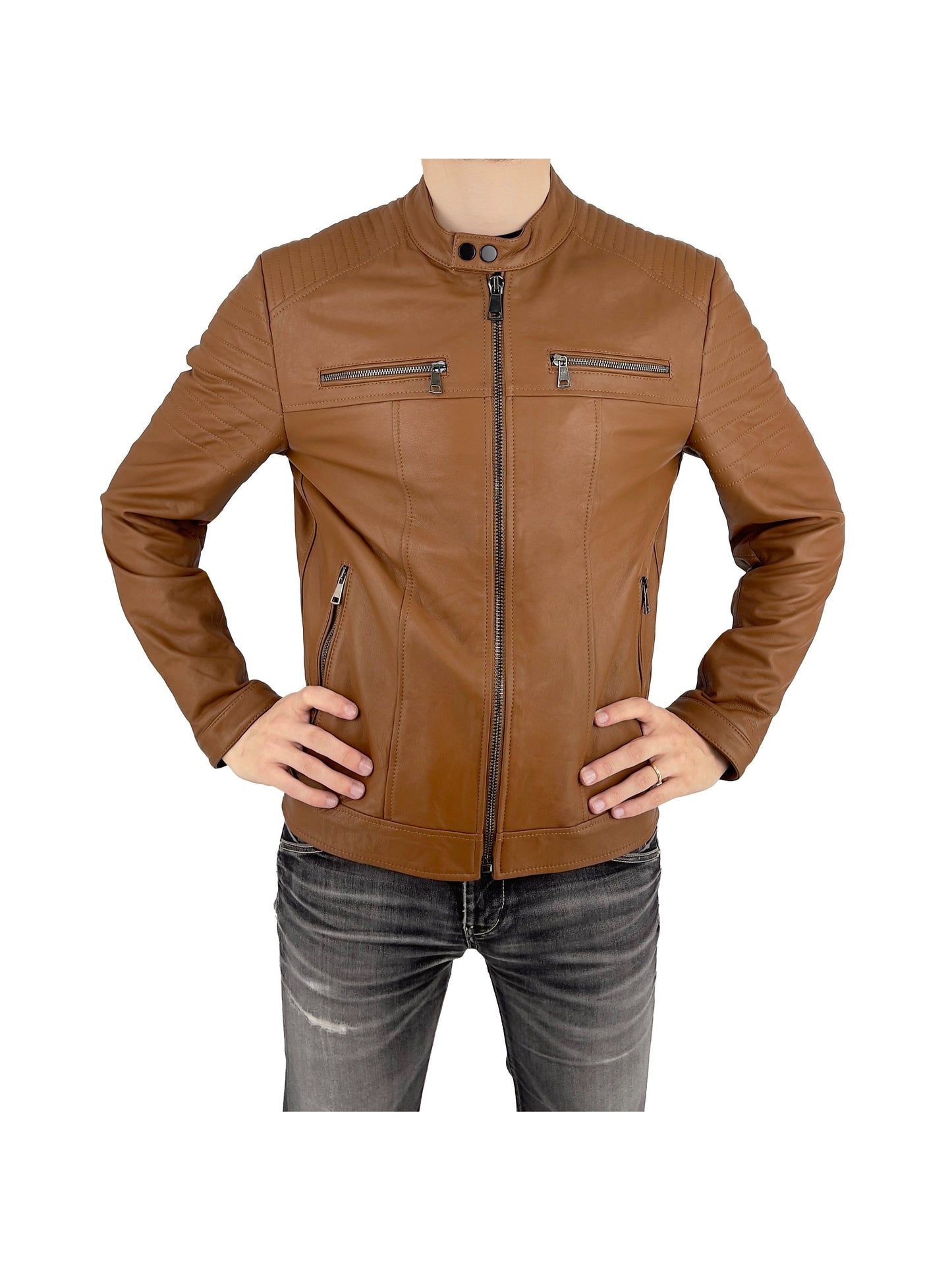 Laphilo Giacca Uomo 100% Vera Pelle (cod. 207278 )