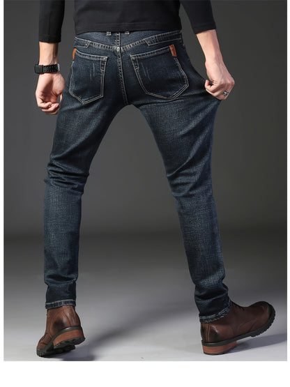 New Pantaloni Business in Denim Estivi per Uomo