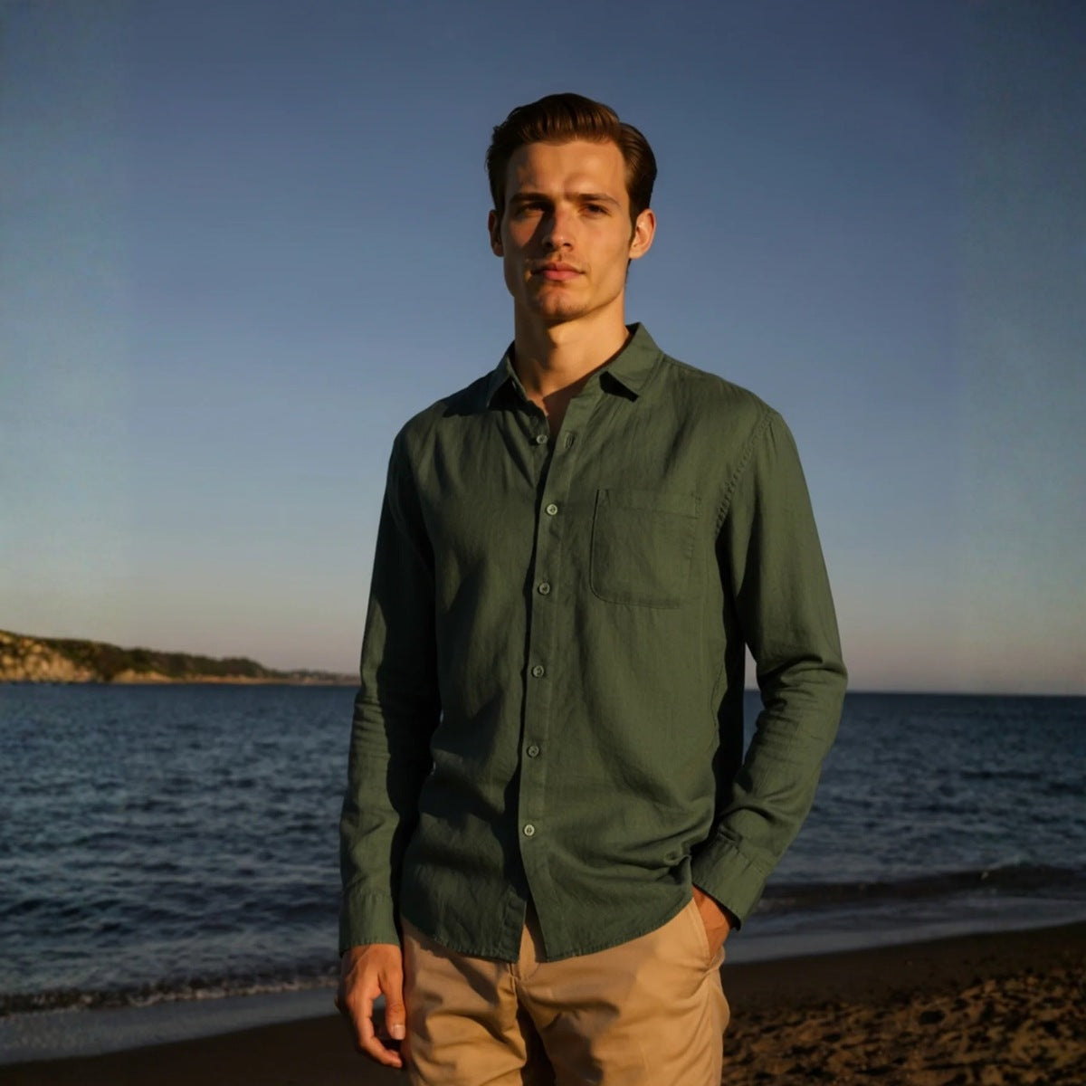 Men’s Linen Shirt