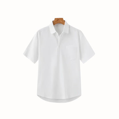 Men’s Cream Short Sleeve Shirt