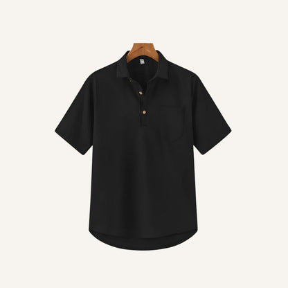 Men’s Cream Short Sleeve Shirt