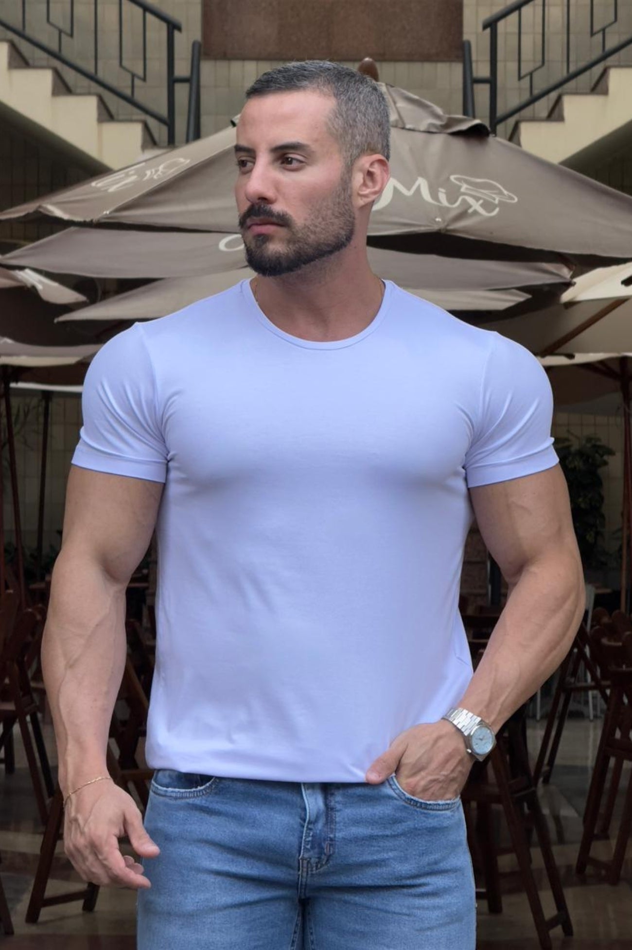 Men’s Premium  T-Shirt -Slim Fit