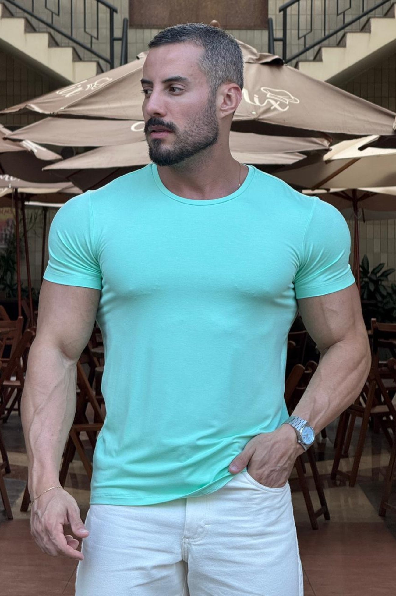 Men’s Premium  T-Shirt -Slim Fit