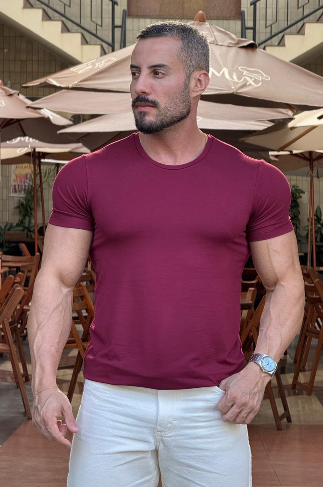 Men’s Premium  T-Shirt -Slim Fit